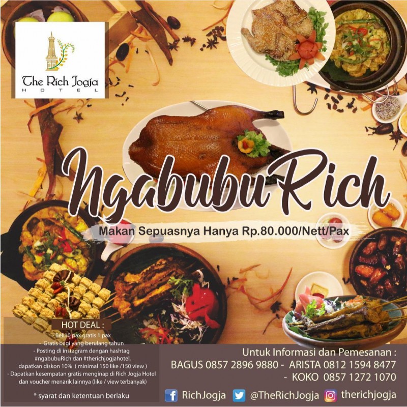 Hidangan Lezat Menu Buka Puasa di The Rich