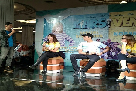 Artis Film Mars Met Venus Sapa Pengunjung Di Jogja City Mall