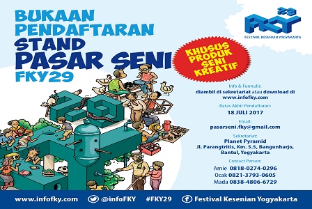 Umbar Mak Byarr, Festival Kesenian Yogyakarta ke- 29 Segera Dihelat