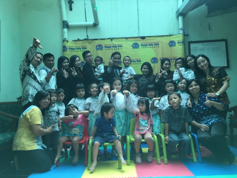 Peringati Hari Gizi Nasional, Merapi Merbabu Hotel berbagi kebahagiaan dengan anak TK