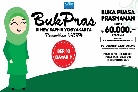New Saphir Hotel Manjakan Tamu Selama Ramadhan