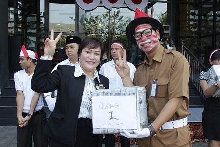 Hotel Horison Rayakan Peringatan Kemerdekaan Dengan Semangat 45
