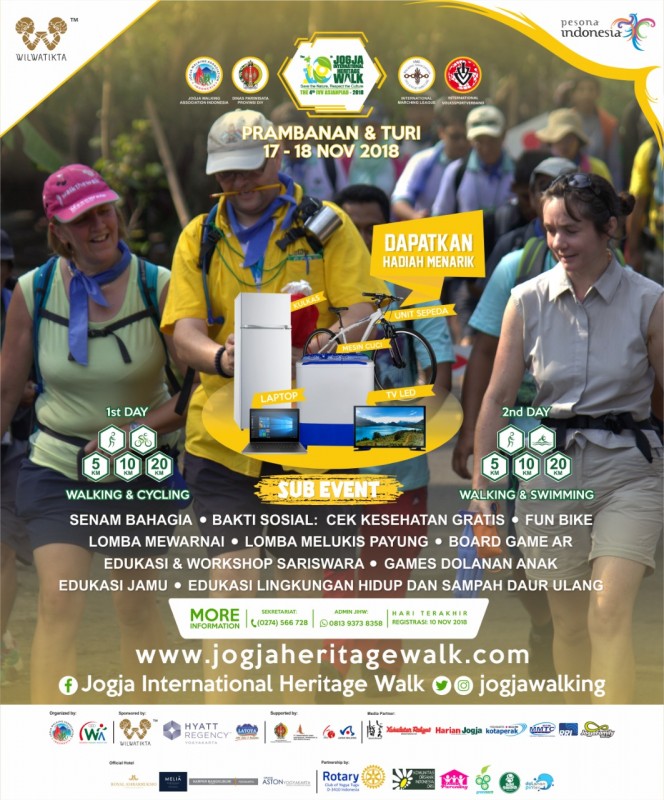 Satu Dekade Jogja International Heritage Walk (JIHW) meng-Internasional-kan Jogja dan Indonesia