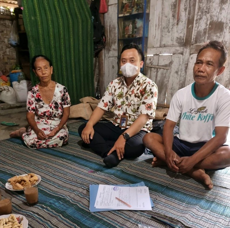 PT Jasa Raharja Cabang D.I Yogyakarta Kunjungan Korban Kecelakaan Lalu Lintas Di Gunung Kidul