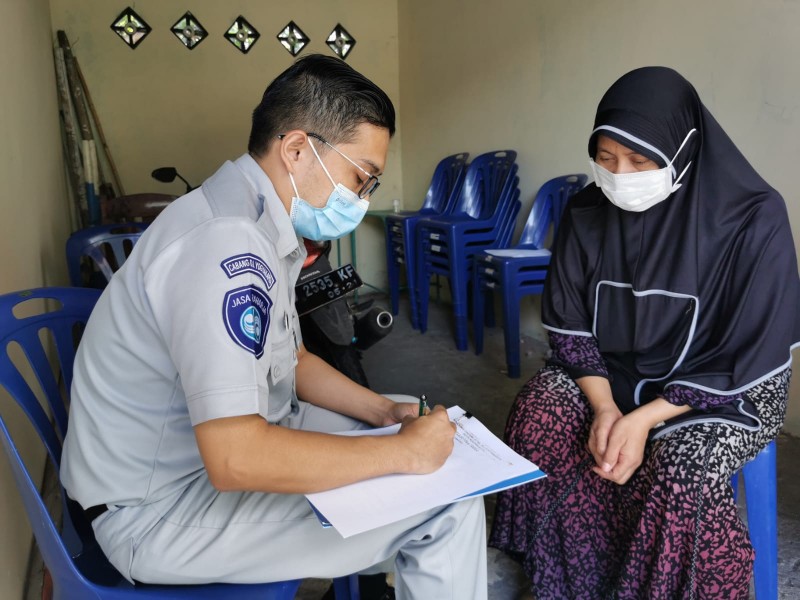 Jasa Raharja DIY Berikan Hak Santunan Korban Laka Di Kalasan