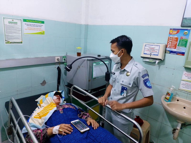 Jasa Raharja DIY Berikan Santunan Korban Lakalantas Imogiri - Dlingo