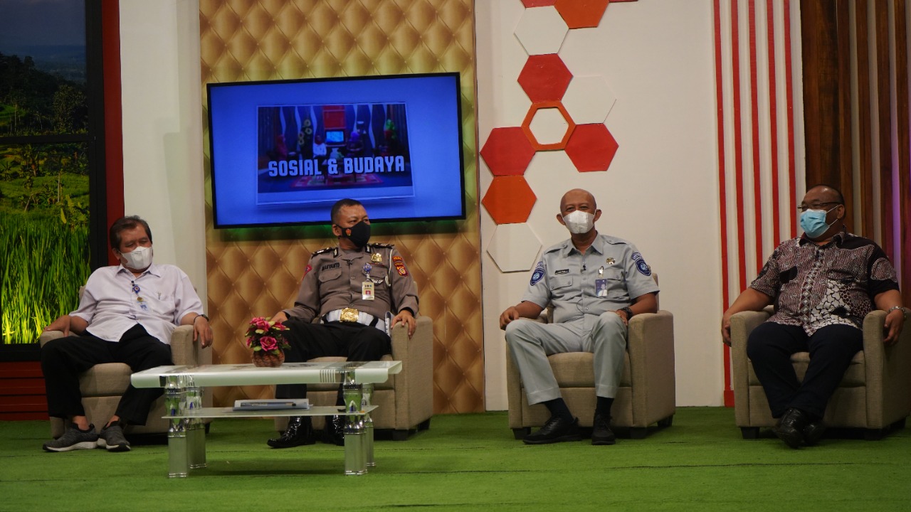 Jasa Raharja Ramaikan Talkshow di ADI TV Bertema 