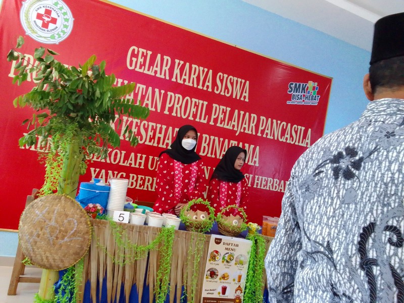 Ulang Tahun SMK Kesehatan Bintama Yogyakarta Usung Tema Pelajar Pancasila Menuju Sekolah Unggulan Inovasi Herbal yang Berkearifan Lokal