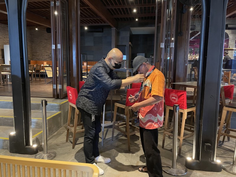 Media Lounge Teruntuk Awak Media Di Jalan Urip Sumoharjo