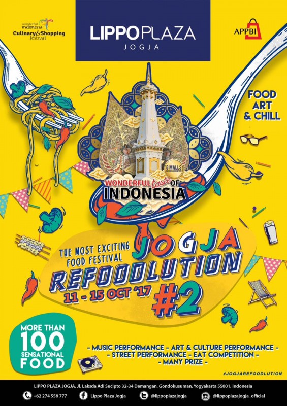 Jogja Refoodlution “The Most Exciting Food Festival” Ala Lippo Plaza Jogja