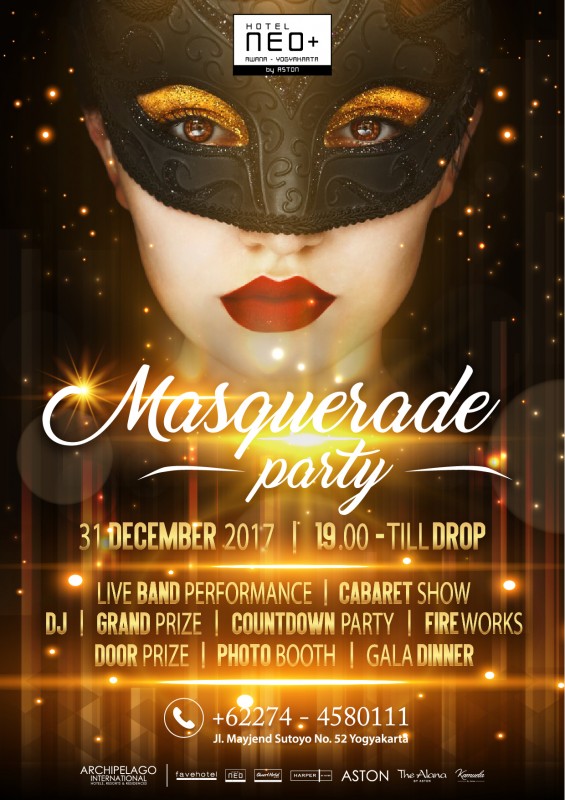 Masquarade Party “Jaman Now” Ala Neo+ Awana Yogyakarta