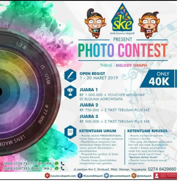 Sindu Kusuma Edupark Yogyakarta Selenggarakan Photo Contest