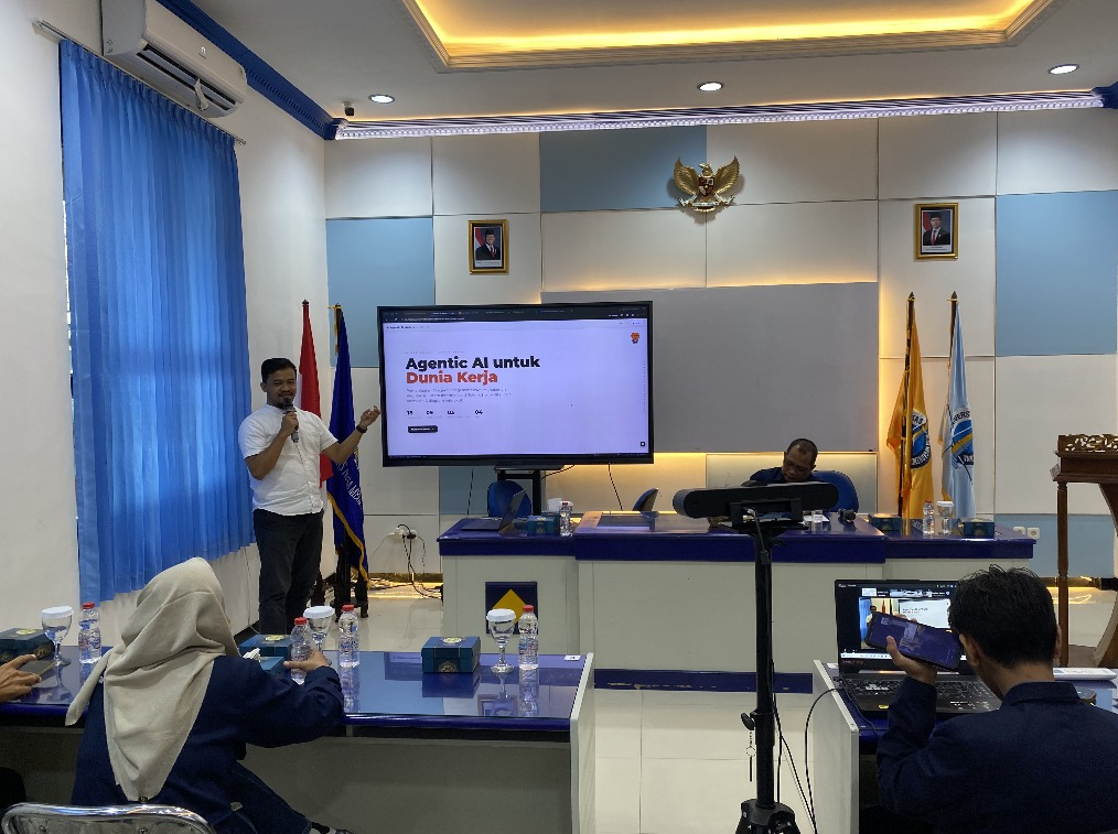 UNMEKA Bekali Mahasiswa Hadapi Era AI Melalui Seminar Agentic AI Untuk Dunia Kerja