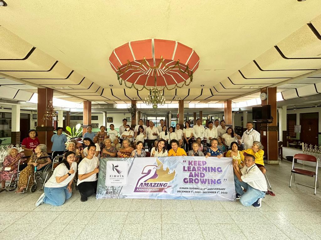 2nd Anniversary, Kimaya Sudirman Yogyakarta by Harris Rayakan dengan Kunjungan ke Panti Jompo, Posyandu Lansia Hingga Gelar Donor Darah