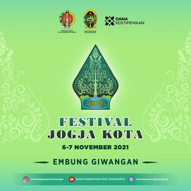 Dinas Kebudayaan Kota Yogyakarta Gelar “Festival Jogja Kota 2021”