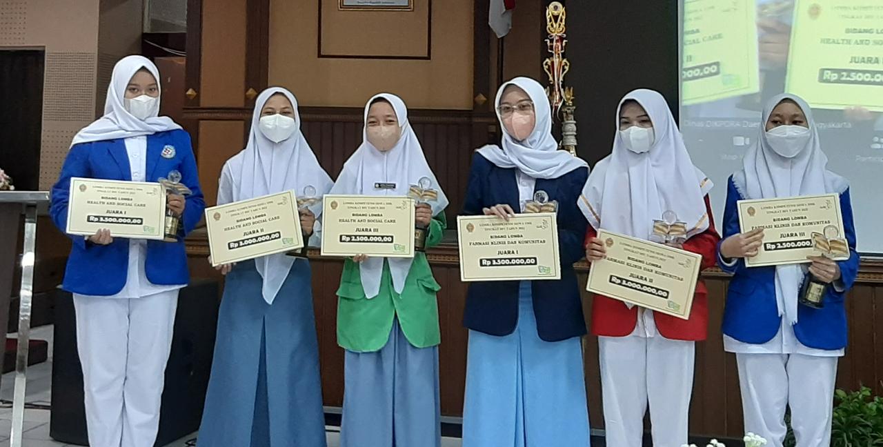 SMK Kesehatan Binatama Raih Juara LKS Tingkat DIY Tahun 2022