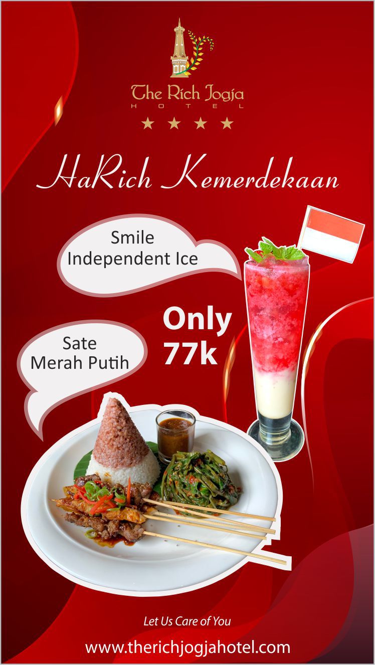 Isi Bulan Kemerdekaan, The Rich Jogja hotel Suguhkan 'HaRich Kemerdekaan'