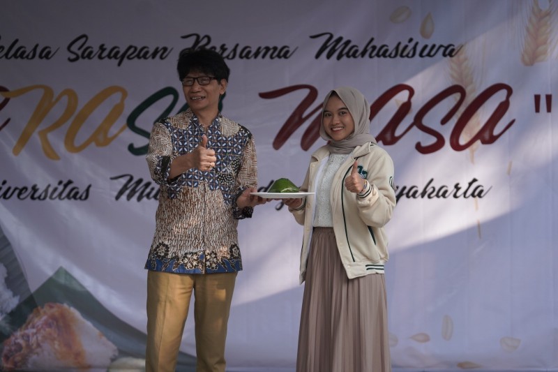 Keren! UMY Gaungkan Sarapan Bersama Mahasiswa Guna Dukung Green Campus