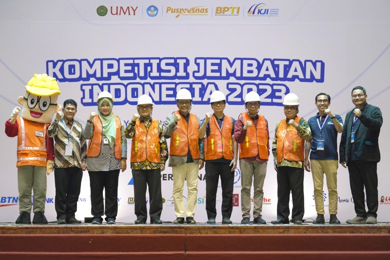 Resmi Dibuka, Kompetisi Jembatan Indonesia (KJI) 2023 Ajang Siapkan SDM Yang Berkualitas
