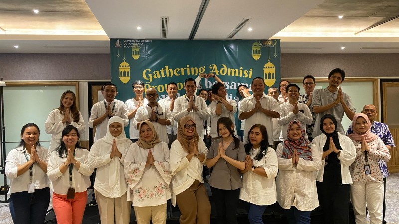 Gathering Admisi dan Promosi UKDW Yogyakarta dengan Rekan Media