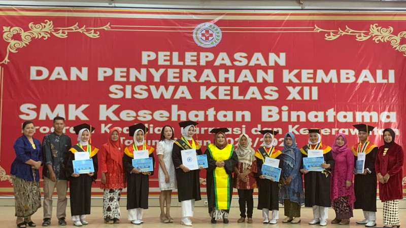 Budaya Nusantara Jadi Tema Kegiatan Purna Siswa Angkatan IX SMK Kesehatan Binatama Tahun 2024