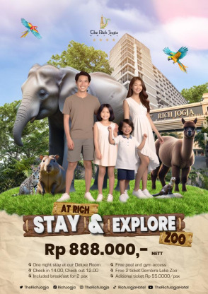 The Rich Jogja Hotel dan Gembira Loka Zoo Persembahkan Promo Liburan Sekolah 