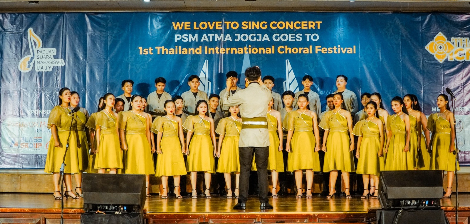 Tim PSM Atma Jogja Goes to 1st Thailand International Choral Festival 2024
