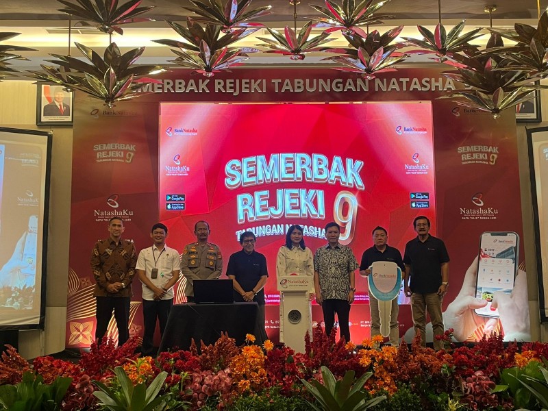 Pengundian Hadiah Semerbak Rejeki Tabungan Natasha Ke-9 Dan Launching Aplikasi Natashaku