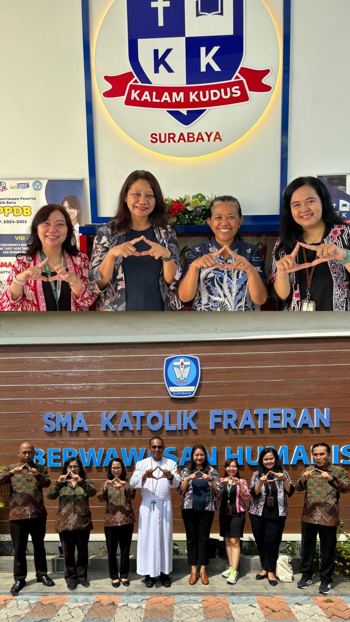 UKDW Perkuat Kolaborasi Pendidikan di Surabaya Melalui Kunjungan ke SMA Kristen Kalam Kudus dan SMA Katolik Frateran