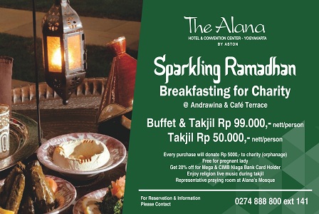 Berbuka Puasa Ramadhan di Alana Hotel Yogyakarta Sambil Beramal