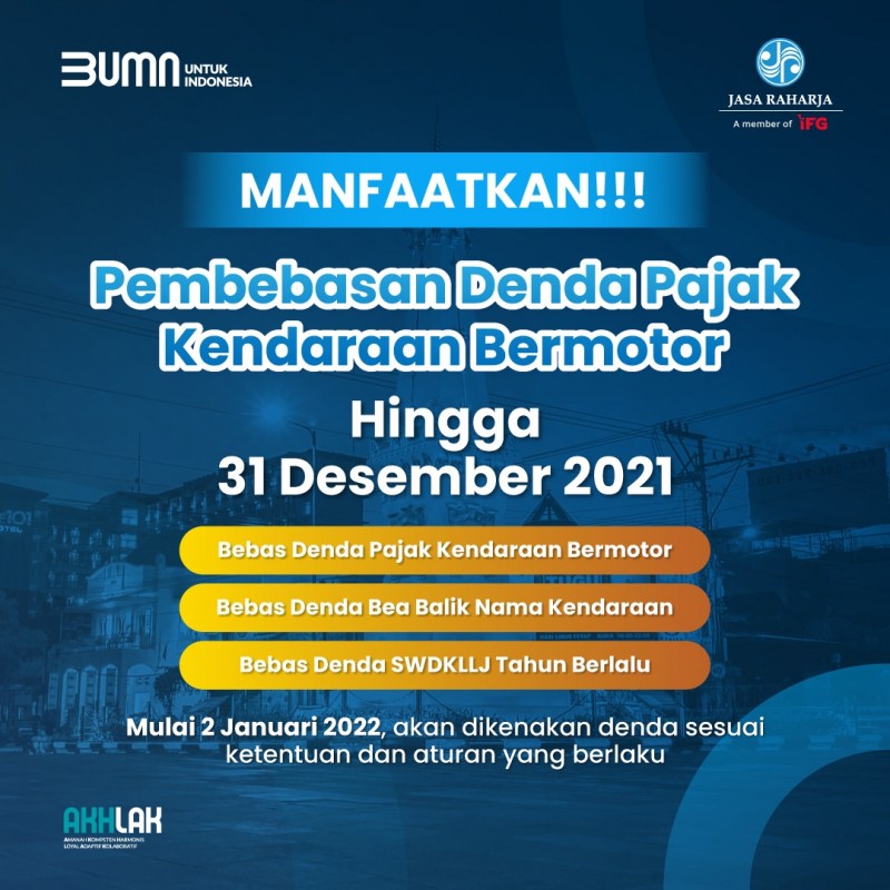 Jasa Raharja DIY Ingatkan Kebijakan Pembebasan Denda Kepada Wajib Pajak Kendaraan