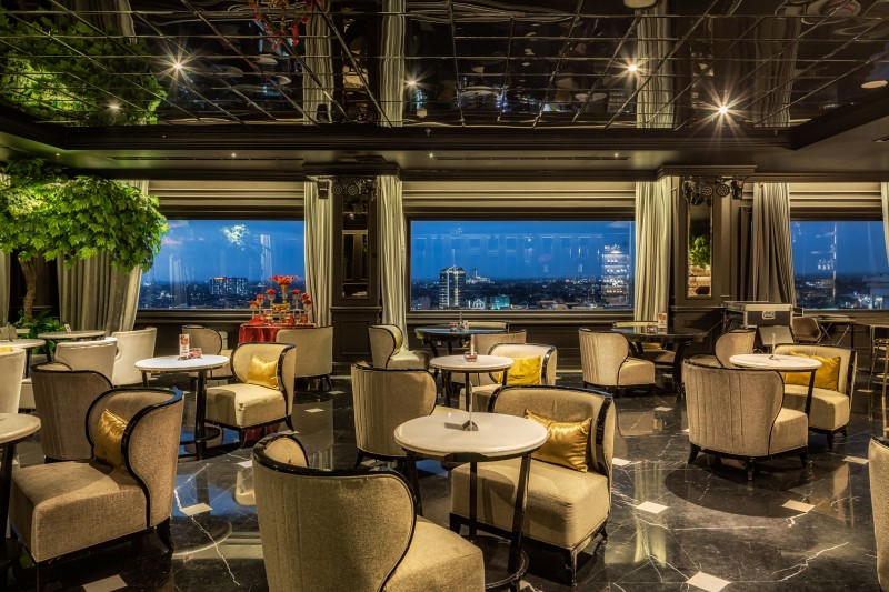 Martinique Sky Lounge Rooftop Lafayette Boutique Hotel Yogyakarta