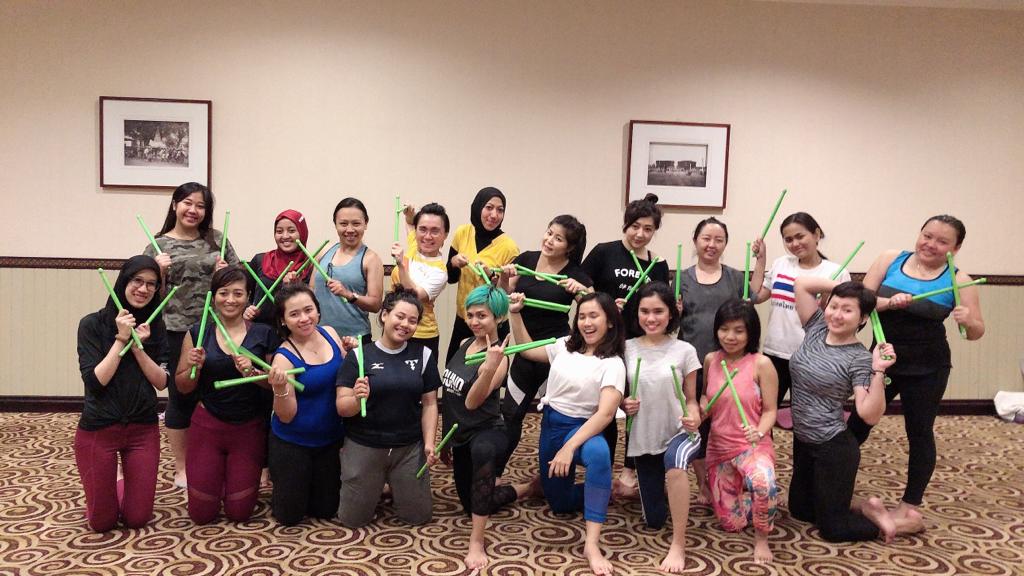 Pound Fit, Olahraga Kekinian di Kirana Health Club