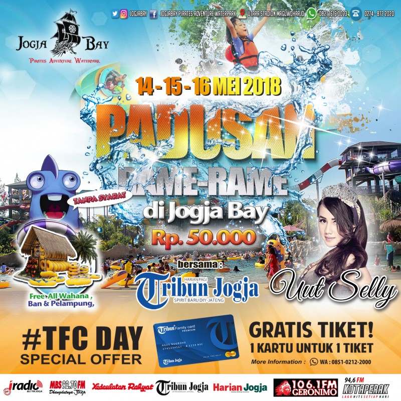 Jogja Bay Waterpark Ajak Padusan Rame-Rame
