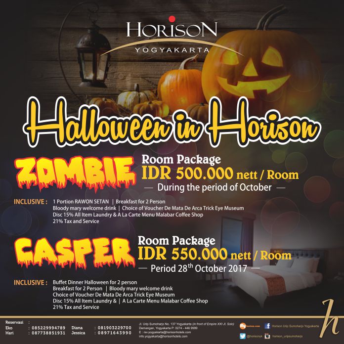 Halloween Terasa Lebih Seram Di Horison Hotel